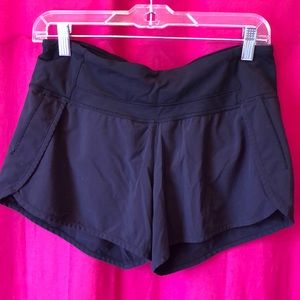 Black lulu lemon shorts